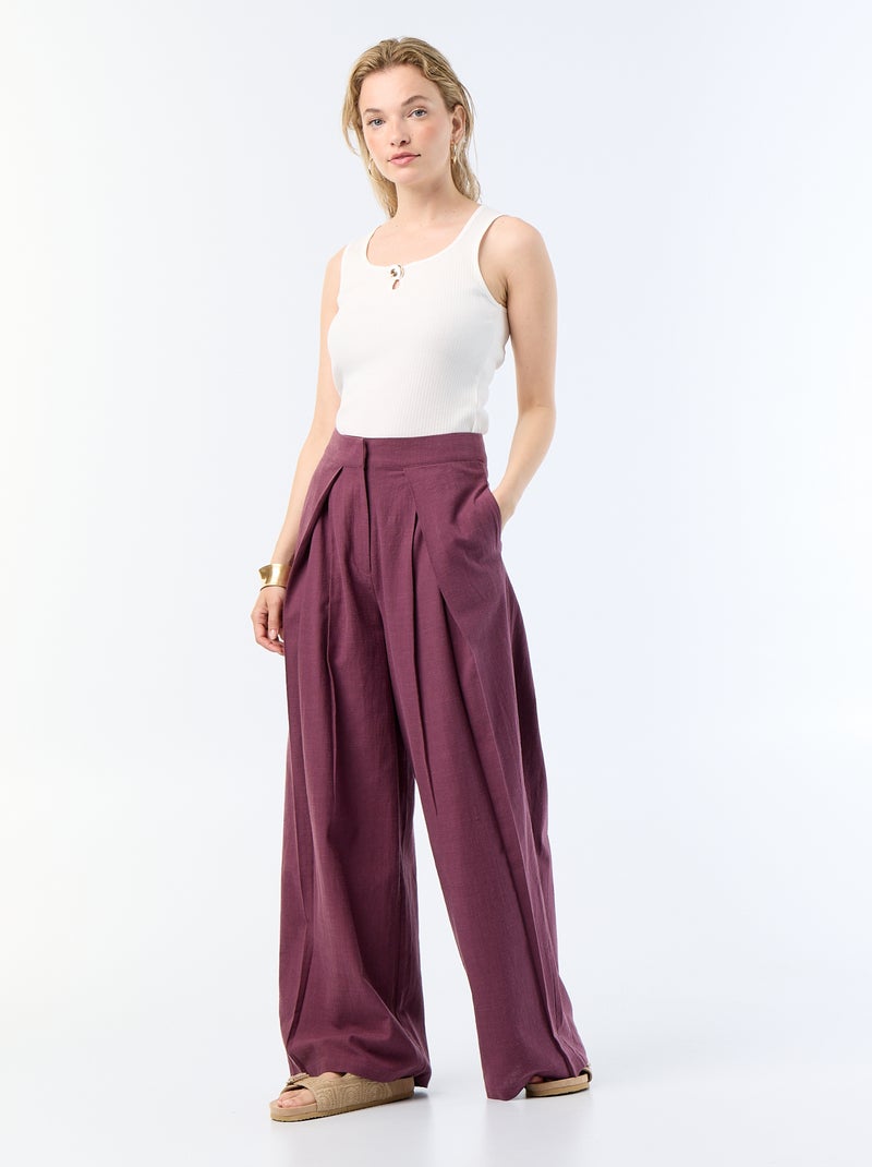 Mouwloze top Wit - Kiabi
