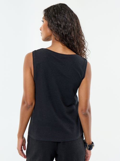 Mouwloze top - Kiabi