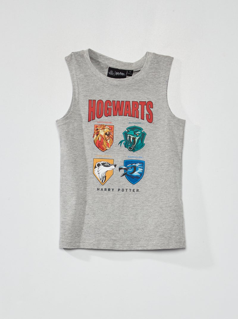 Mouwloze top 'Zweinstein' 'Harry Potter' grijs - Kiabi