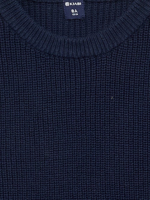 Mouwloze tricot trui - Kiabi