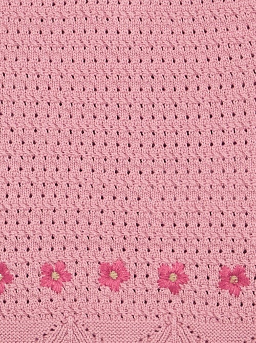Mouwloze trui van tricot - Kiabi