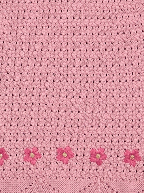 Mouwloze trui van tricot - Kiabi