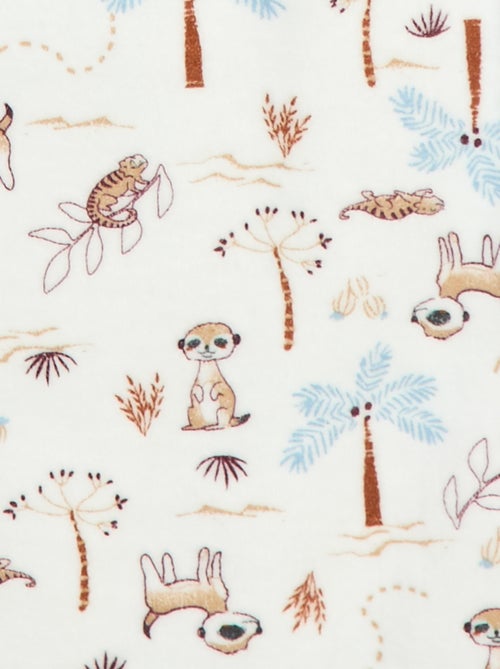 Mouwloze velours slaapzak 'Petit Béguin' - TOG 3 - Kiabi