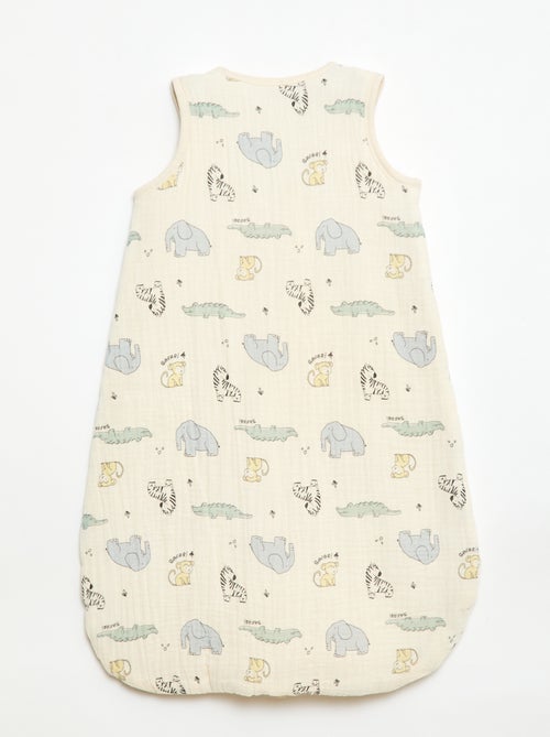 Mouwtloze slaapzak met rits van katoen - Kiabi