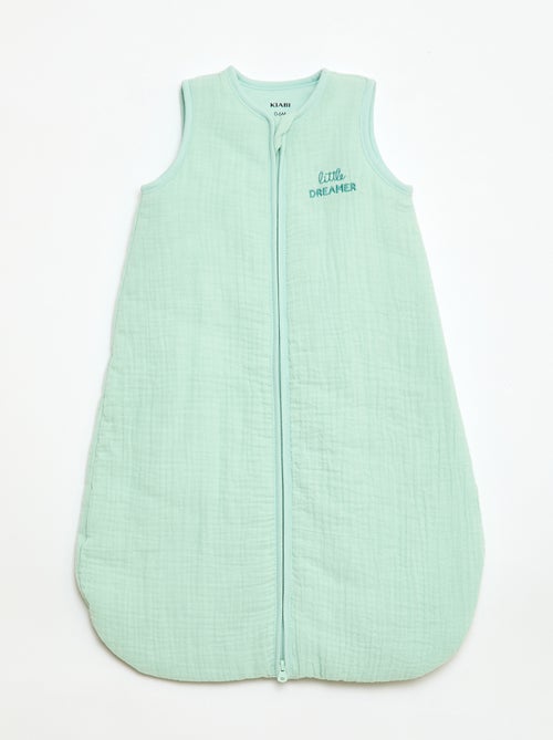 Mouwtloze slaapzak met rits van katoen - Kiabi