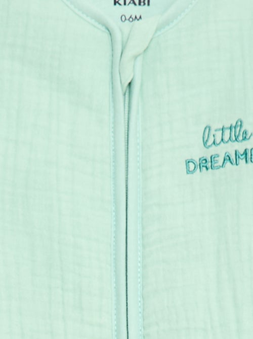 Mouwtloze slaapzak met rits van katoen - Kiabi