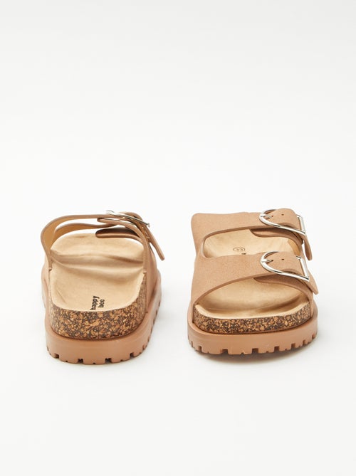 Muiltjes met dubbele gesp - Kiabi