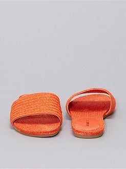 Schoenen - Muiltjes van stro - Kiabi