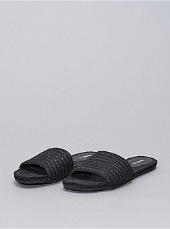 Schoenen - Muiltjes van stro - Kiabi