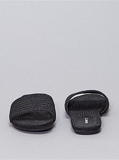 Schoenen - Muiltjes van stro - Kiabi