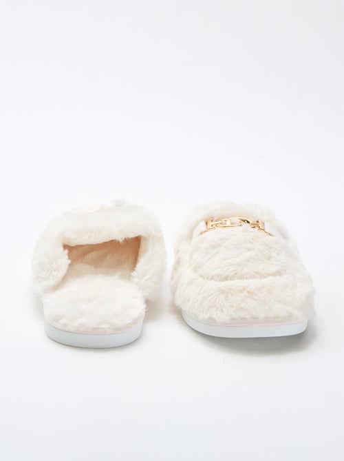 Mules van imitatiebont - Kiabi Mules van imitatiebont - Kiabi