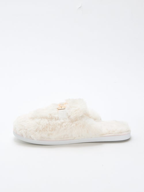 Mules van imitatiebont - Kiabi Mules van imitatiebont - Kiabi