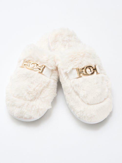 Mules van imitatiebont - Kiabi Mules van imitatiebont - Kiabi