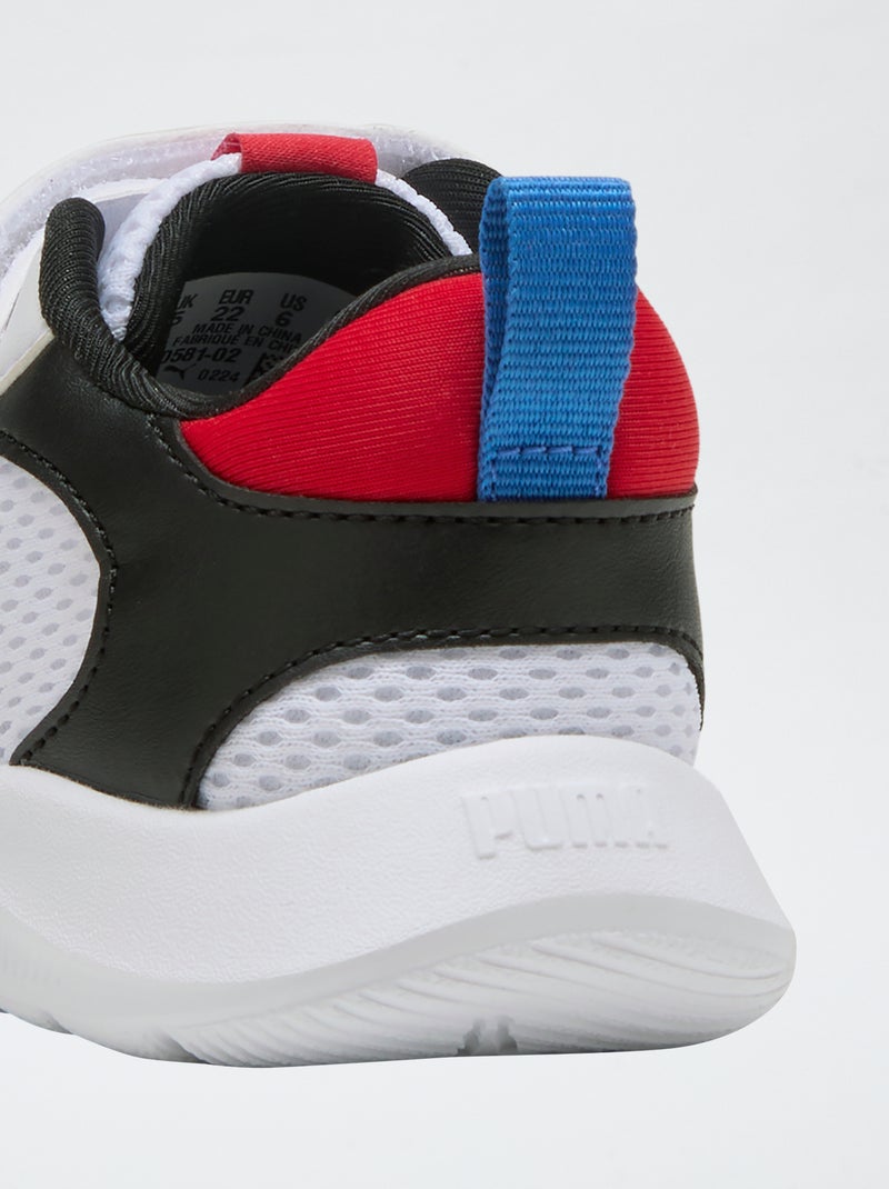 Multikleurige sneaker in imitatieleer PUMA Wit - Kiabi