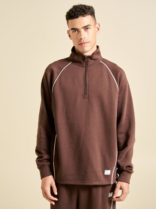 Multisport sweater met ritskraag - (ekstract) - Kiabi