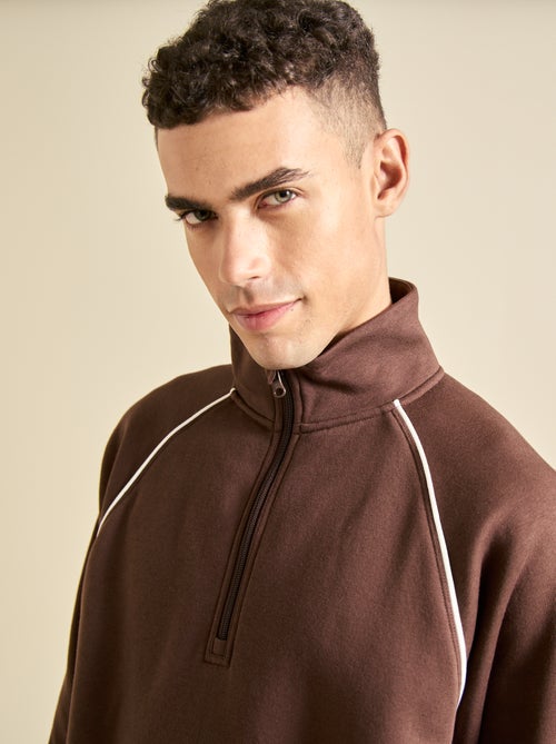 Multisport sweater met ritskraag - (ekstract) - Kiabi
