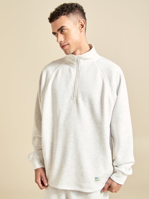 Multisport sweater met ritskraag - (ekstract) - Kiabi