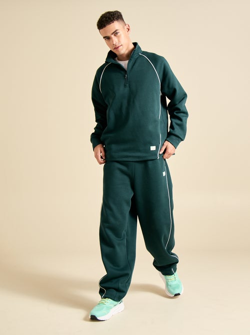 Multisport sweater met ritskraag - (ekstract) - Kiabi