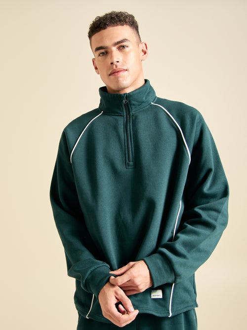 Multisport sweater met ritskraag - (ekstract) - Kiabi
