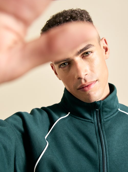 Multisport sweater met ritskraag - (ekstract) - Kiabi