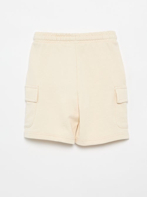 Multizakken short van joggingstof - Kiabi