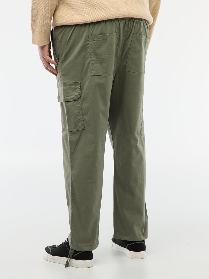 Multizakkenbroek regular fit Groen - Kiabi