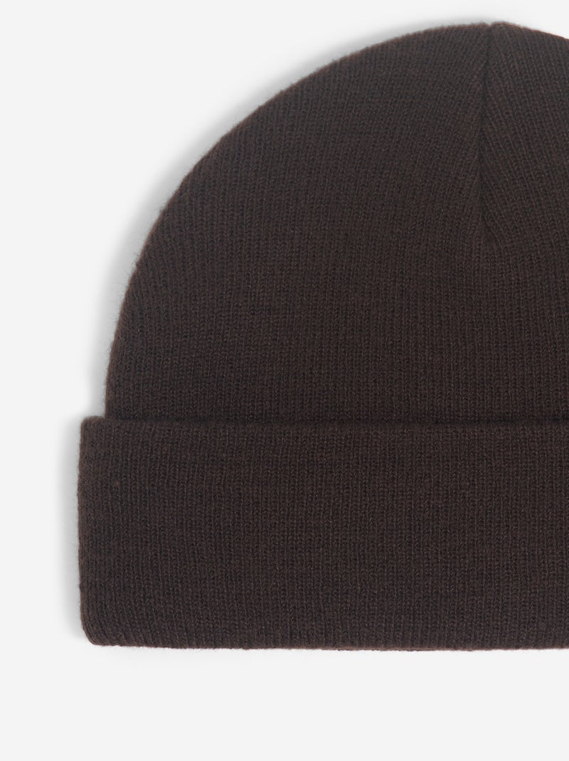Muts met label aan de voorkant Bruin - Kiabi