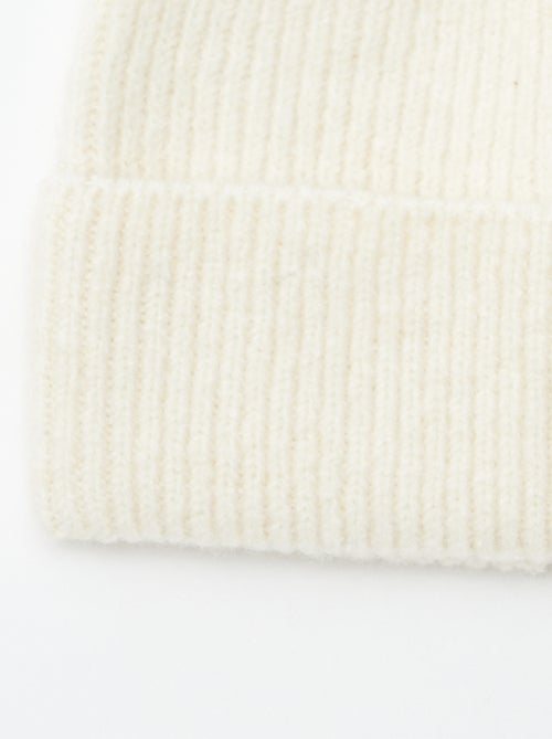 Muts met ribbelpatroontje - Kiabi