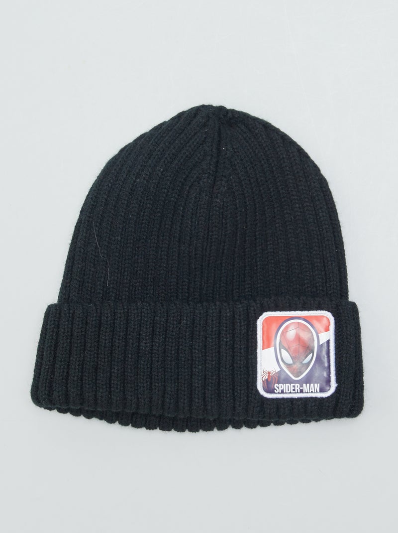 Muts van ribstof 'Spider-Man' BLAUW - Kiabi