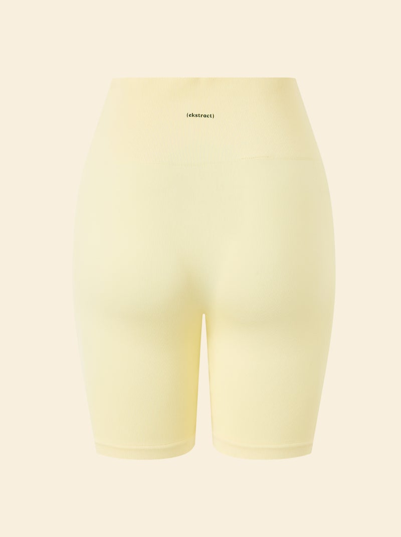Naadloze sportcyclingshort - (ekstract) Geel - Kiabi