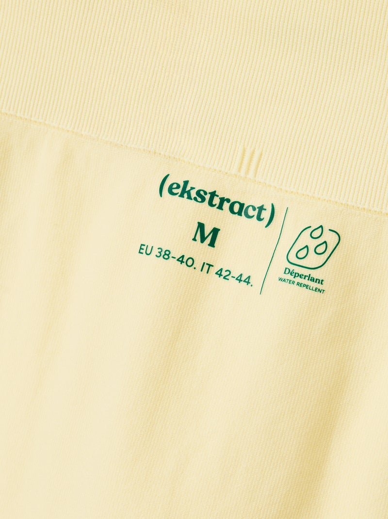 Naadloze sportcyclingshort - (ekstract) Geel - Kiabi