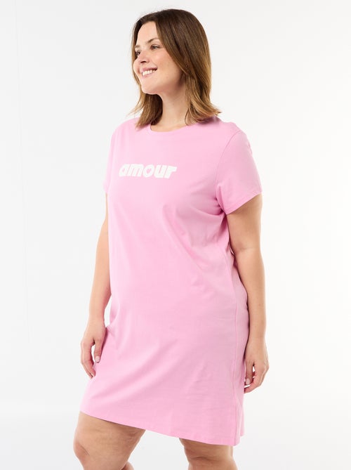 Nachthemd van jersey - Kiabi