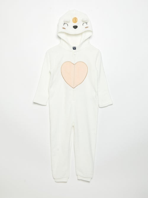 Nachtoverall van fleece - Kiabi Nachtoverall van fleece - Kiabi