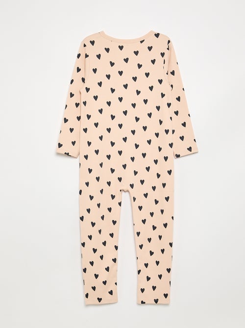 Nachtpyjama met drukknoopsluiting - gemakkelijk aan te trekken collectie - Kiabi Nachtpyjama met drukknoopsluiting - gemakkelijk aan te trekken collectie - Kiabi