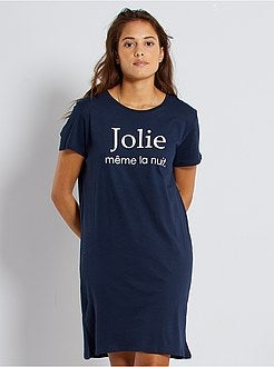 Nachtshirt 'Ecodesign' - Kiabi