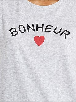 Nachtshirt 'Ecodesign' - Kiabi