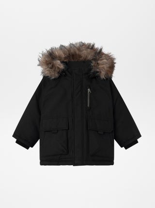 Name it | Parka met capuchon met imitatiebont