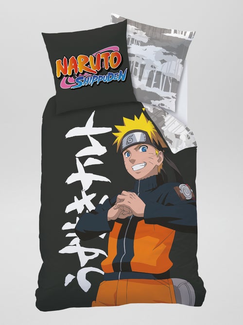 Naruto-dekbedset - 1-persoonsbed - Kiabi