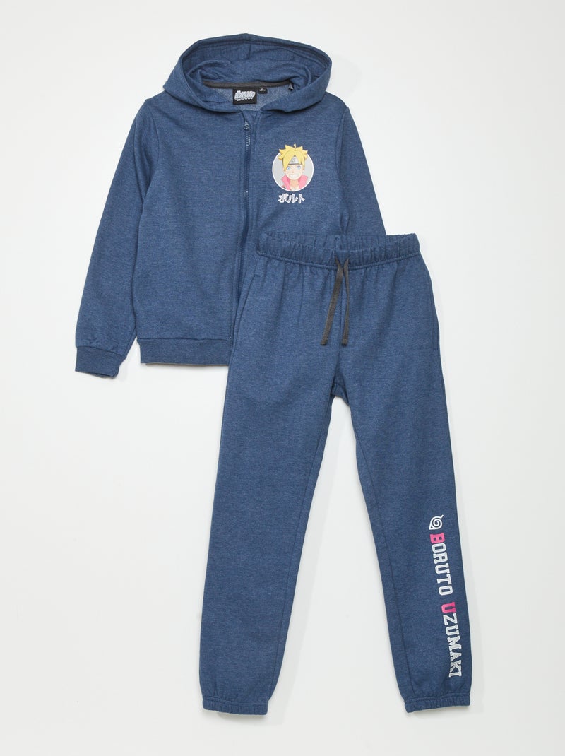 Naruto-joggingpak - 2-delig BLAUW - Kiabi