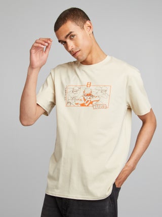 Naruto-T-shirt met korte mouw