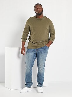 Nauwsluitende jeans van stretchkatoen L32 - Kiabi