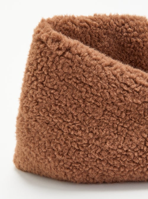 Nekwarmer met schapenvachteffect - Kiabi Nekwarmer met schapenvachteffect - Kiabi