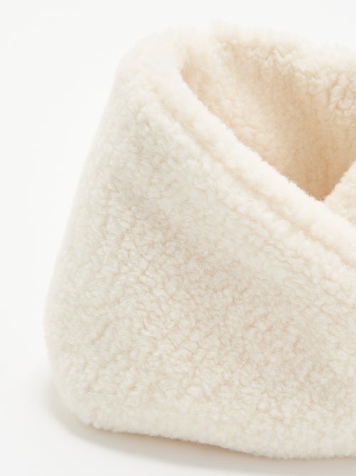 Nekwarmer met schapenvachteffect - Kiabi Nekwarmer met schapenvachteffect - Kiabi