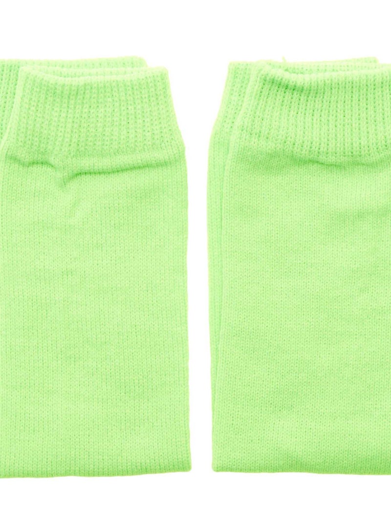 Neonkleurige beenwarmers groen - Kiabi