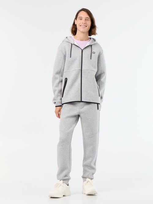 Neopreen-achtige hoodie - Kiabi
