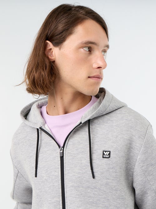 Neopreen-achtige hoodie - Kiabi