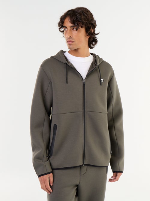 Neopreen-achtige hoodie - Kiabi