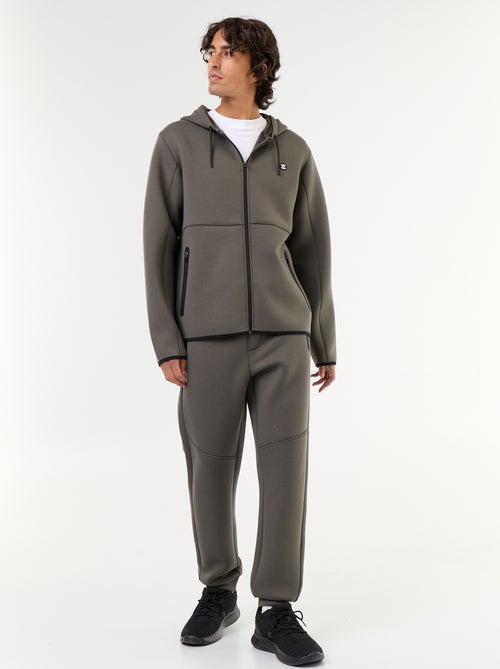 Neopreen-achtige hoodie - Kiabi