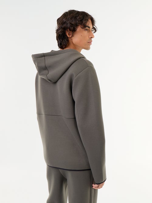 Neopreen-achtige hoodie - Kiabi