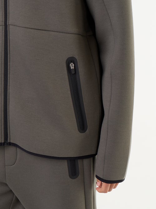 Neopreen-achtige hoodie - Kiabi